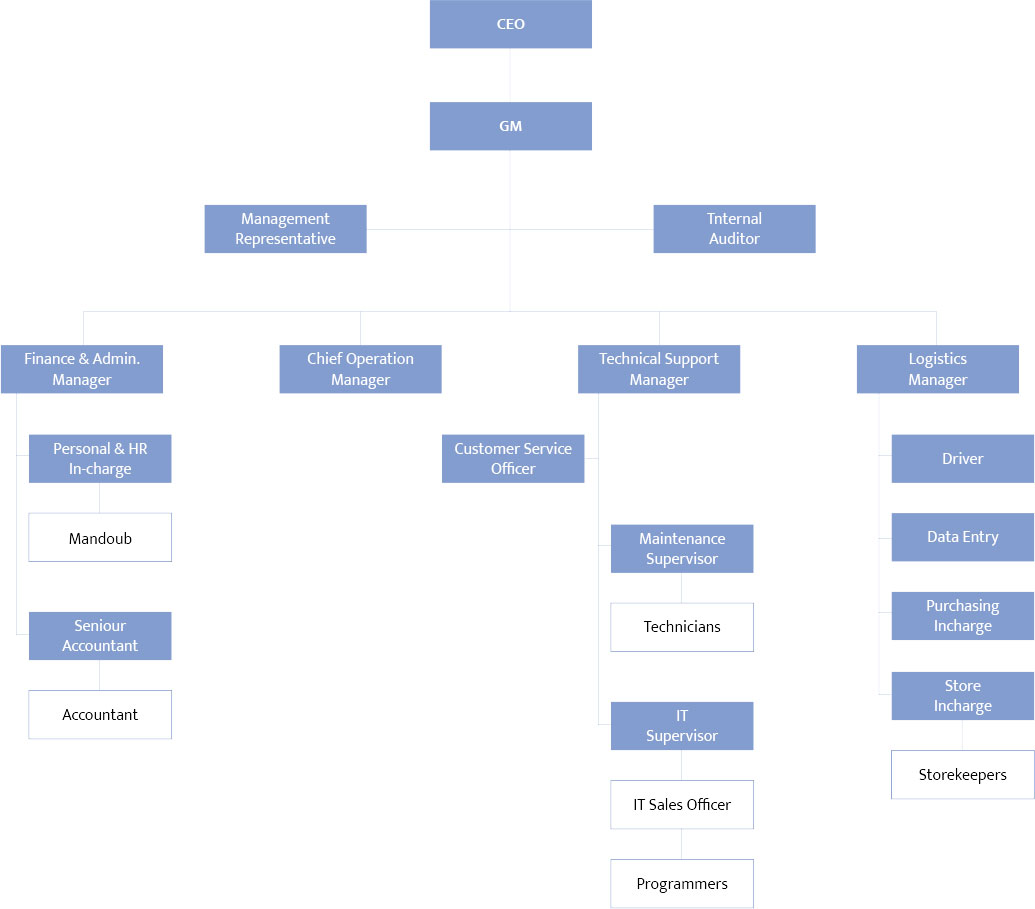 Group Home Organizational Chart